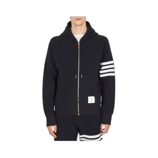 Logo-Patch Zip-Up Hoodie
