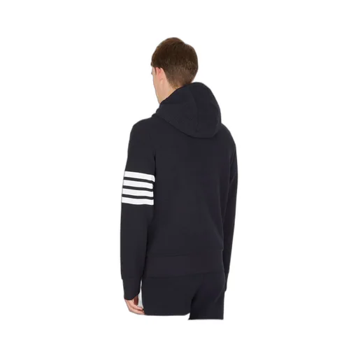 Logo-Patch Zip-Up Hoodie