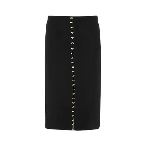 Blumarine Hook Detailed Skirt
