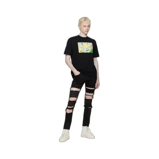 Slogan-Print Cotton T-Shirt