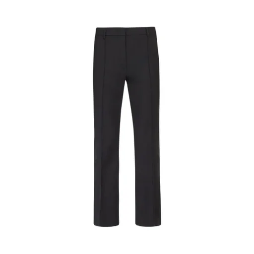 Sportmax High Waist Straight Leg Trousers