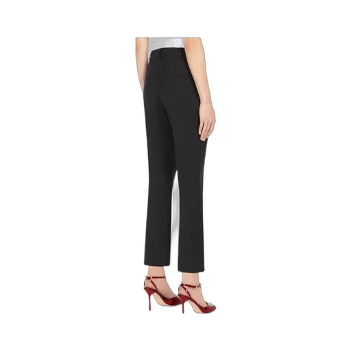 Sportmax High Waist Straight Leg Trousers