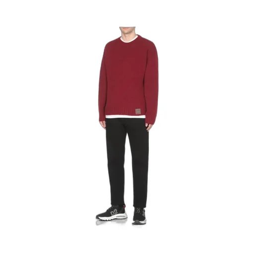 Dsquared2 Logo-Patch Crewneck Jumper
