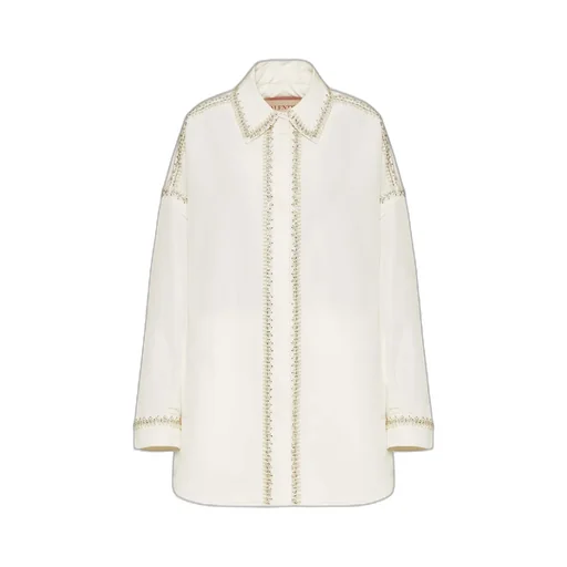 Satin Embroidered Shirt