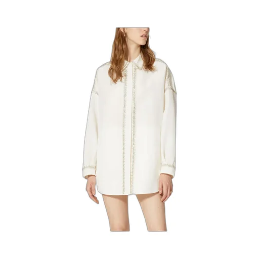 Satin Embroidered Shirt