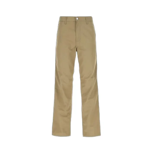 Logo-Patch Straight-Leg Trousers