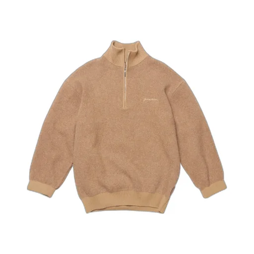 Jacquemus La Maille Berger Zip Collar Sweater