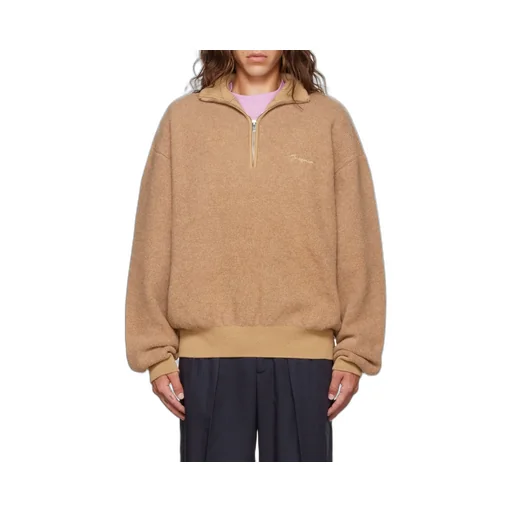 Jacquemus La Maille Berger Zip Collar Sweater