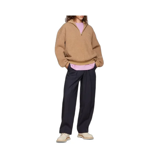 Jacquemus La Maille Berger Zip Collar Sweater