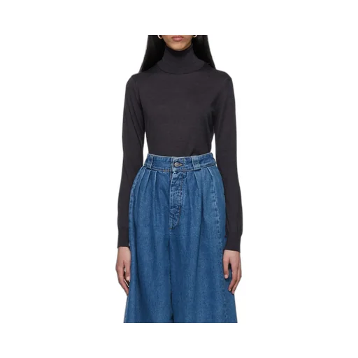 Maison Margiela Roll-Neck Stitching Detailed Jumper