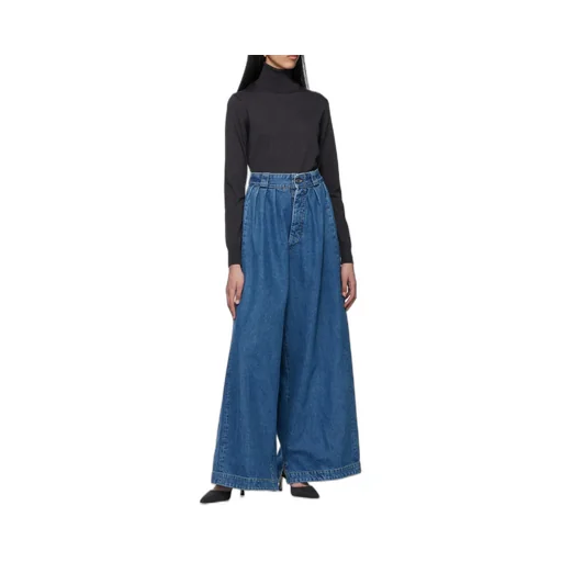 Maison Margiela Roll-Neck Stitching Detailed Jumper