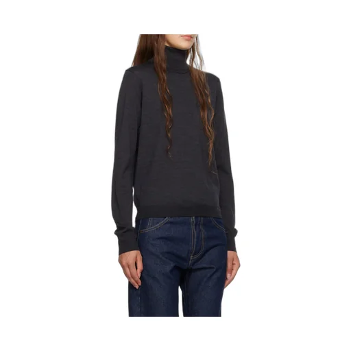 Maison Margiela Roll-Neck Stitching Detailed Jumper