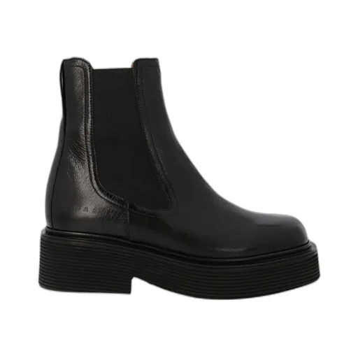 Marni Square Toe Ankle Boots