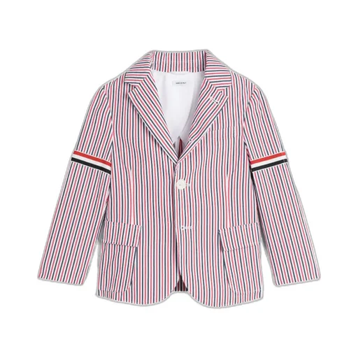 Rwb Stripe Cotton Blazer