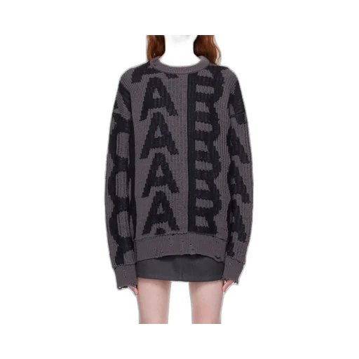 Marc Jacobs Distressed Crewneck Jumper