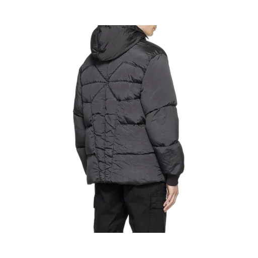 Compass Logo-Patch Padded Jacket