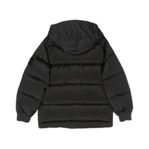 Stone Island Down Jacket Blouson Logo Patch