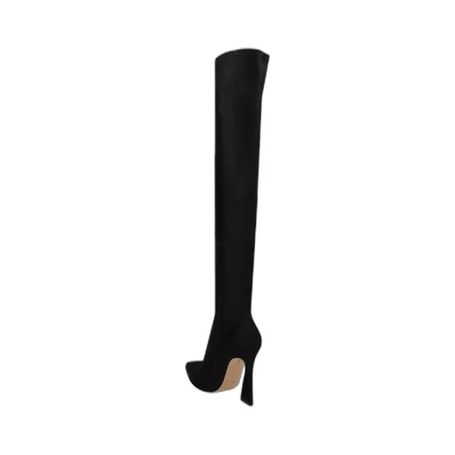 Gianvito Rossi Pointed Toe Over-The-Knee Boots