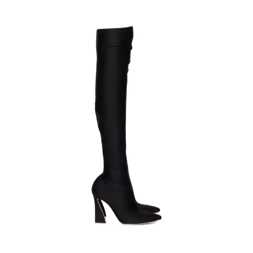 Gianvito Rossi Pointed Toe Over-The-Knee Boots