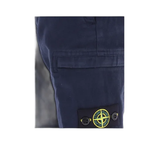 Stone Island Junior Logo Patch Cargo Trousers