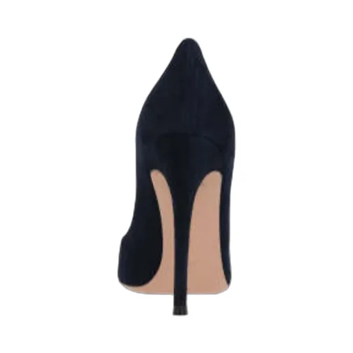 Pointed Suede Pumps