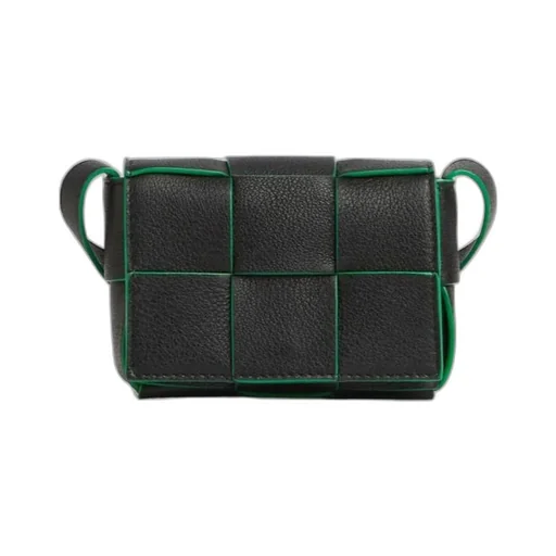 Logo Knitted Shoulder Bag