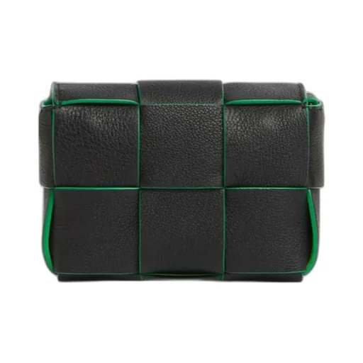 Logo Knitted Shoulder Bag