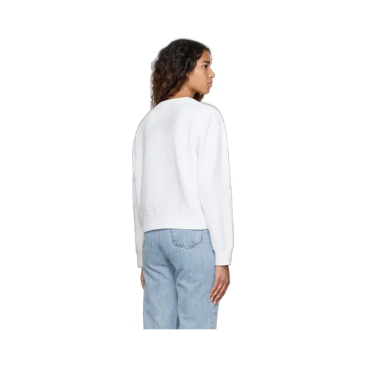 Embroidered-Logo Long-Sleeve Sweatshirt
