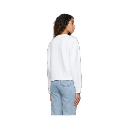 Embroidered-Logo Long-Sleeve Sweatshirt