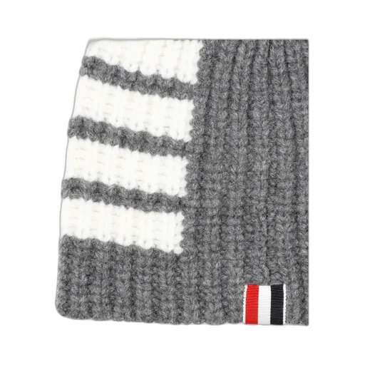 4-Bar Stripe Knitted Beanie