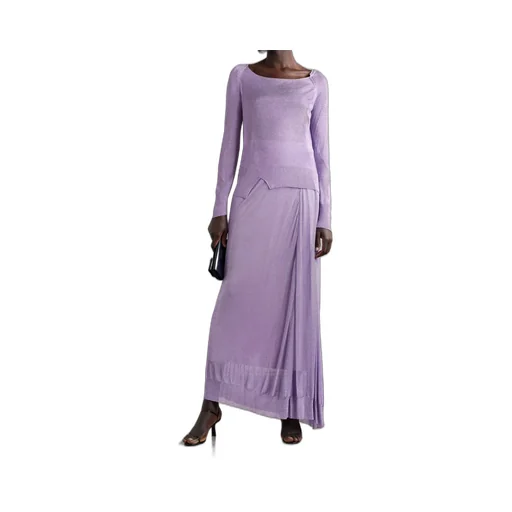 Girela Hollow Knitted Skirt