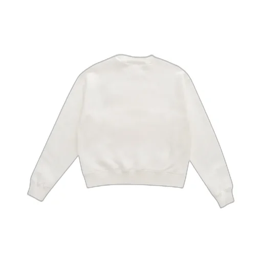 Palm Angels Kids Logo Detailed Crewneck Sweatshirt