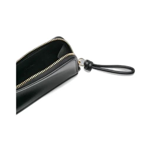 Jil Sander Logo Embossed Zipped Cardholder