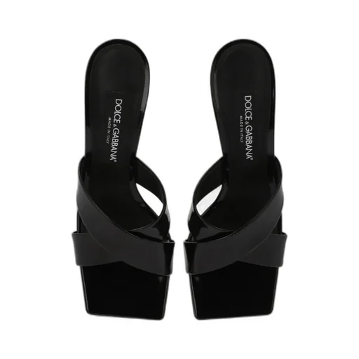 Dolce & Gabbana Dg Heel Slip-On Sandals