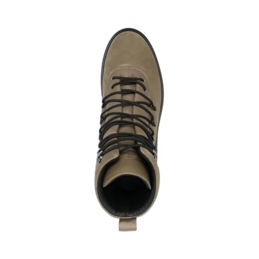 Lace-Up Suede Boots
