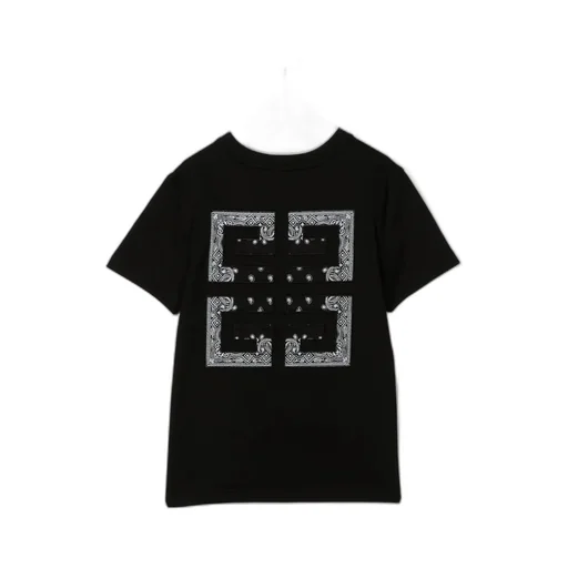 Givenchy Kids Logo Printed Crewneck T-Shirt