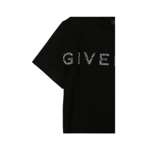 Givenchy Kids Logo Printed Crewneck T-Shirt