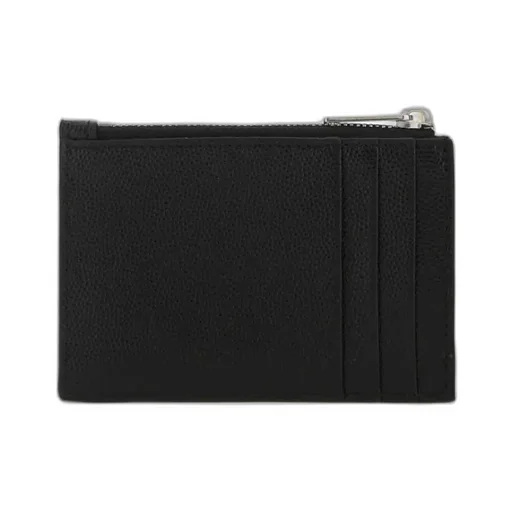 Palm Angels Logo Print Zipped Cardholder