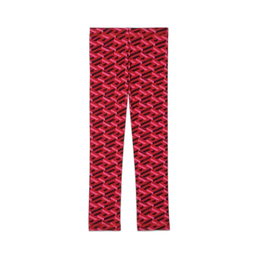 Versace Kids All-Over Printed Leggings