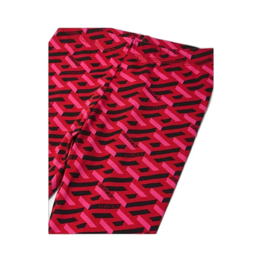Versace Kids All-Over Printed Leggings