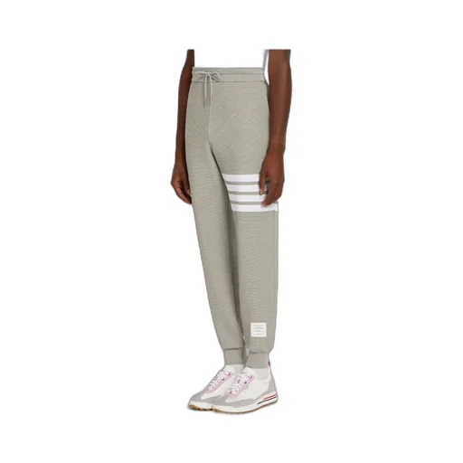 Ottoman Rib 4-Bar Stripe Track Pants