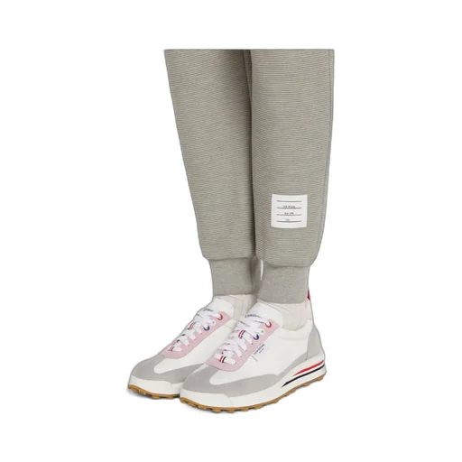 Ottoman Rib 4-Bar Stripe Track Pants