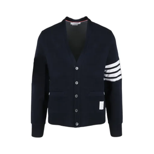 4-Bar V-Neck Cardigan
