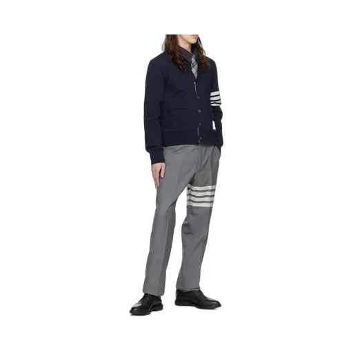 4-Bar V-Neck Cardigan