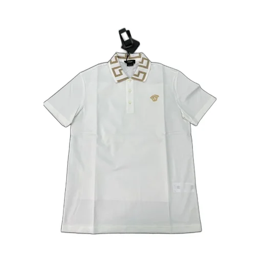 Greca Collar Polo Shirt