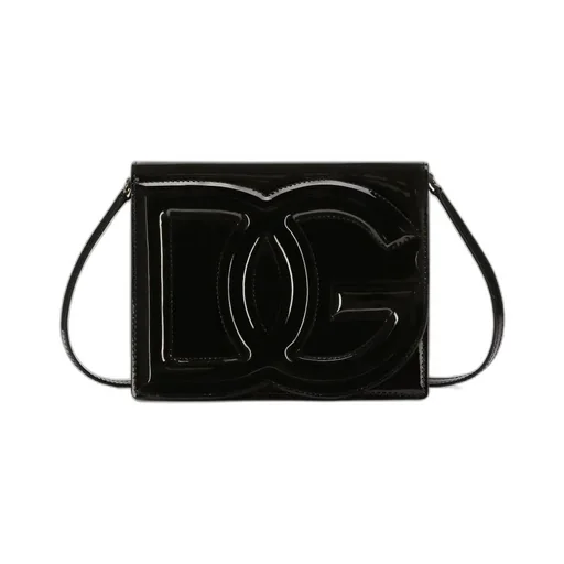 Dolce & Gabbana Logo Embossed Crossbody Bag