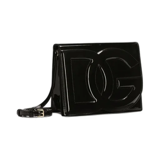 Dolce & Gabbana Logo Embossed Crossbody Bag
