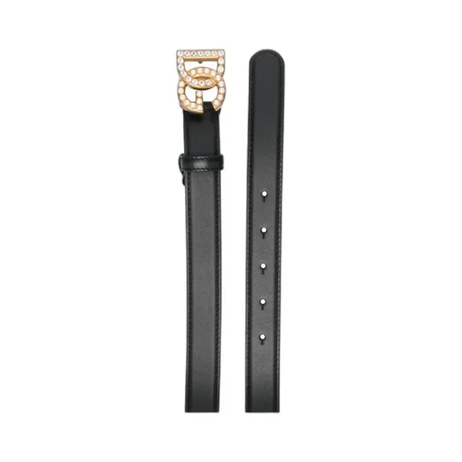 Dolce & Gabbana Dg Logo Embellished Buckle Belt