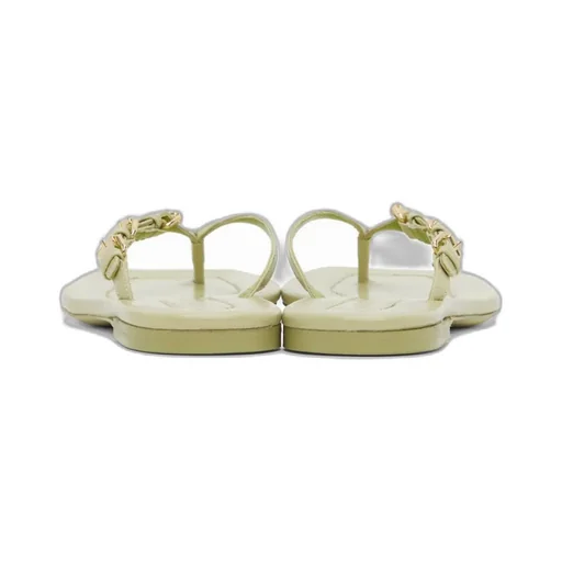 Grain Lambskin Flip-Flops