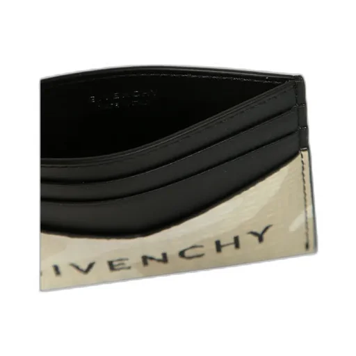 Givenchy Card Holder In 4G Camo Leather